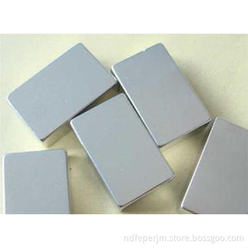 Permanent Nd2Fe14B Rare earth Neodymium Block Magnets for g